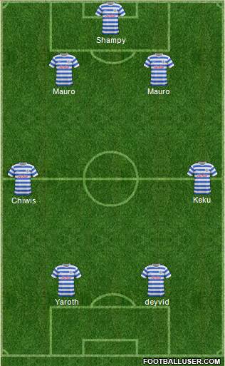 Queens Park Rangers Formation 2014