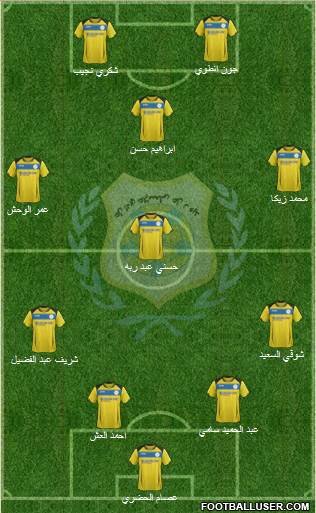 Ismaily Sporting Club Formation 2014