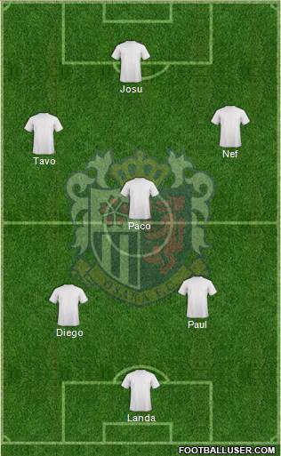 Cerezo Osaka Formation 2014