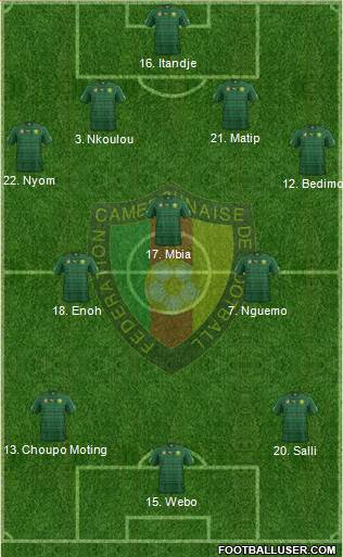 Cameroon Formation 2014