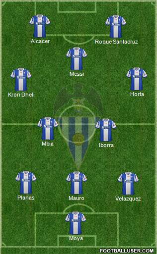 C.D. Alcoyano Formation 2014