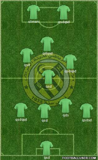Union Sportive Madinet El-Harrach Formation 2014
