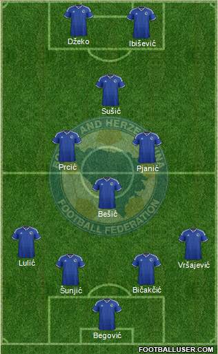 Bosnia and Herzegovina Formation 2014