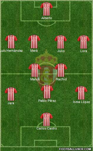 Real Sporting S.A.D. Formation 2014