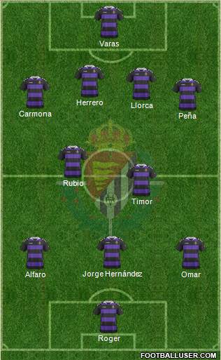 R. Valladolid C.F., S.A.D. Formation 2014