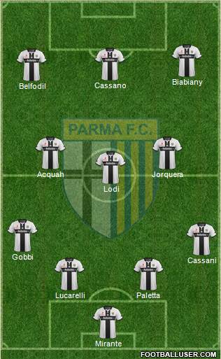 Parma Formation 2014