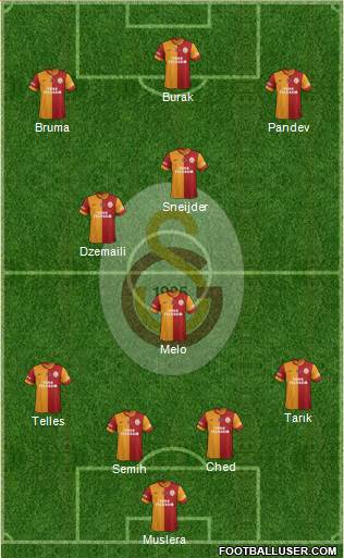 Galatasaray SK Formation 2014