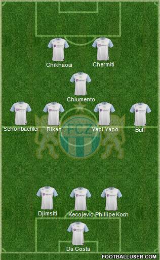FC Zürich Formation 2014