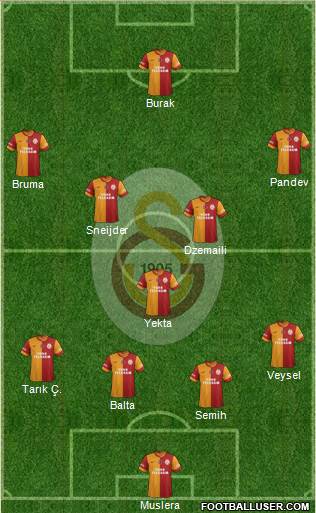 Galatasaray SK Formation 2014