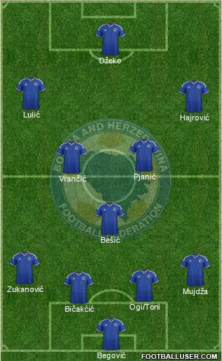 Bosnia and Herzegovina Formation 2014