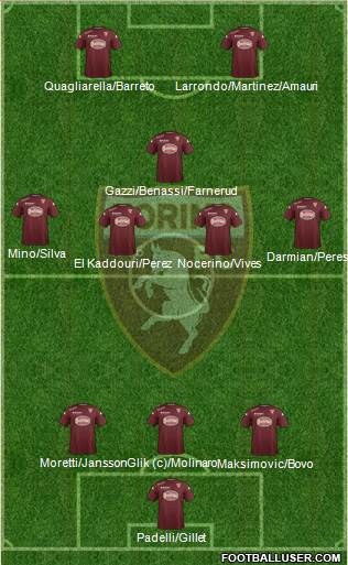 Torino Formation 2014
