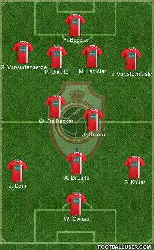 R Antwerp FC Formation 2014
