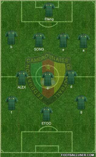 Cameroon Formation 2014