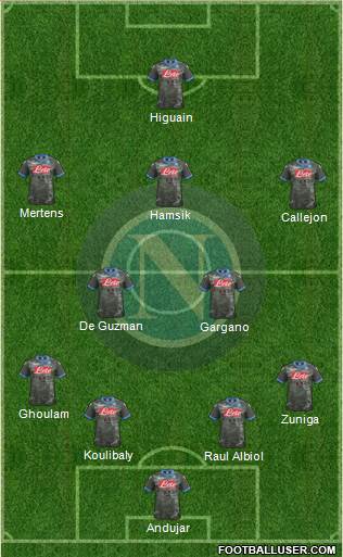 Napoli Formation 2014