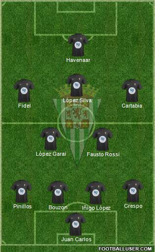 Córdoba C.F., S.A.D. Formation 2014