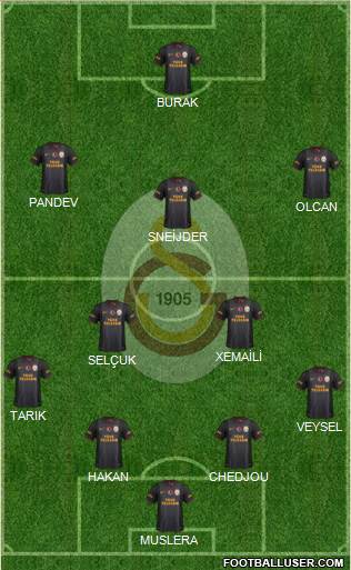 Galatasaray SK Formation 2014
