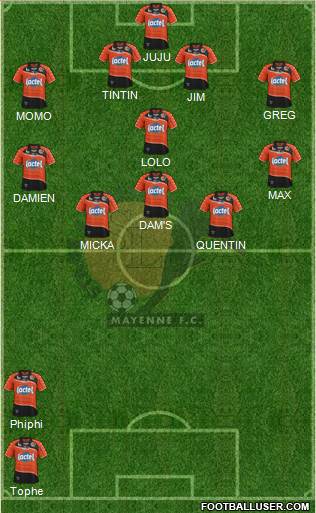 Stade Lavallois Mayenne FC Formation 2014