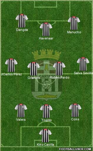 F.C. Cartagena Formation 2014
