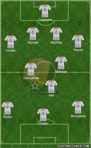 Stade Lavallois Mayenne FC Formation 2014