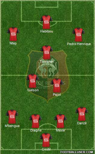 Stade Rennais Football Club Formation 2014