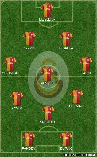 Galatasaray SK Formation 2014