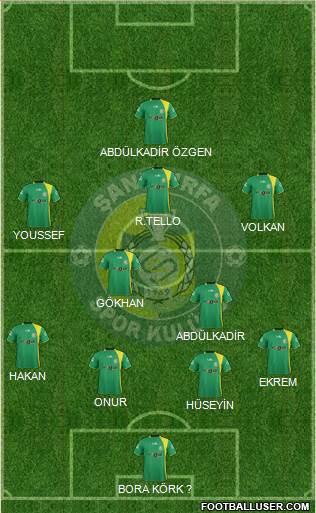 Sanliurfaspor Formation 2014