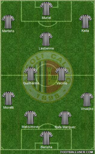 Ascoli football formation