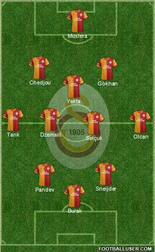 Galatasaray SK Formation 2014