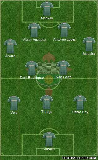 Racing Club de Ferrol S.A.D Formation 2014