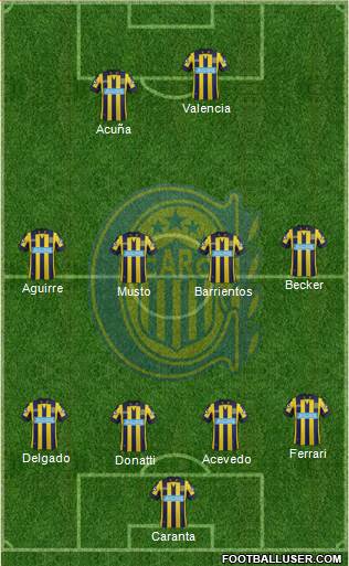 Rosario Central Formation 2014
