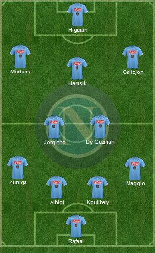 Napoli Formation 2014