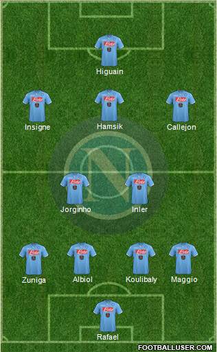 Napoli Formation 2014