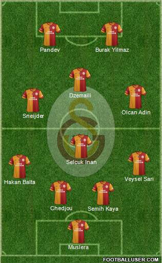 Galatasaray SK Formation 2014