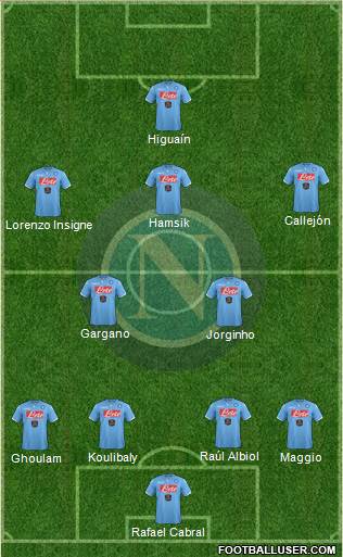Napoli Formation 2014