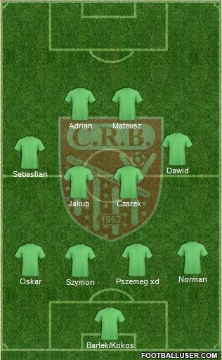 Chabab Riadhi Belouizdad Formation 2014