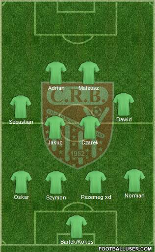 Chabab Riadhi Belouizdad football formation