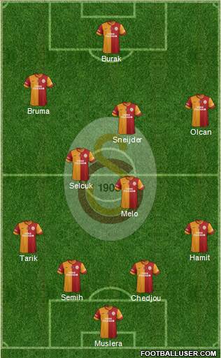 Galatasaray SK Formation 2014