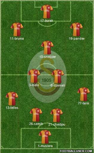 Galatasaray SK Formation 2014