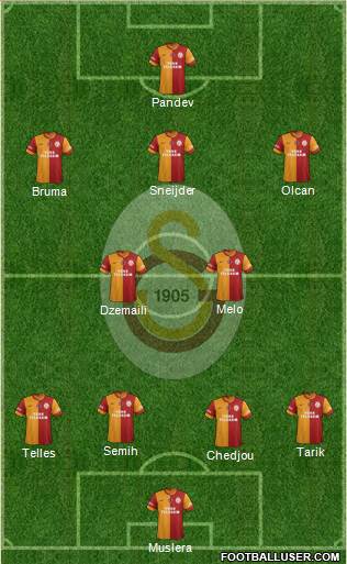 Galatasaray SK Formation 2014