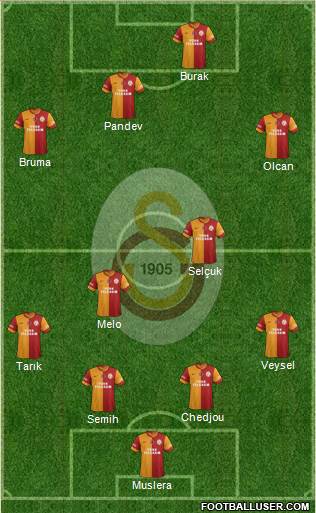 Galatasaray SK Formation 2014