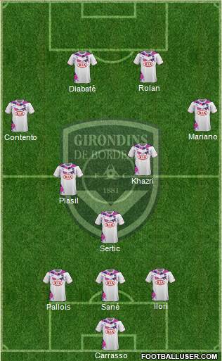 FC Girondins de Bordeaux Formation 2014