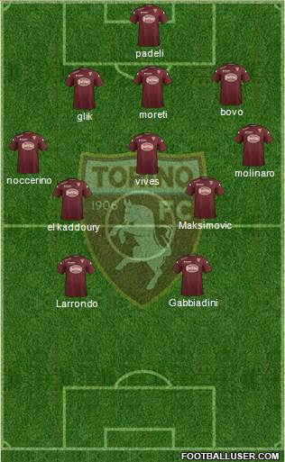 Torino Formation 2014