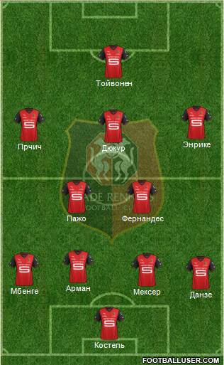 Stade Rennais Football Club Formation 2014