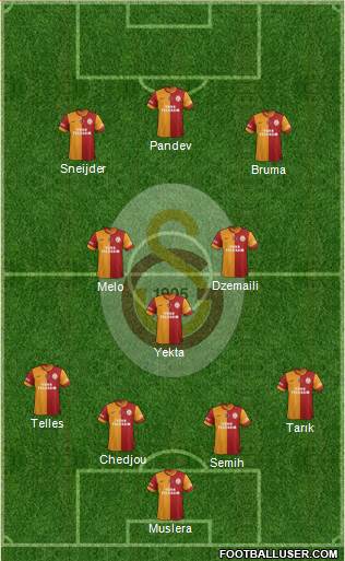 Galatasaray SK Formation 2014