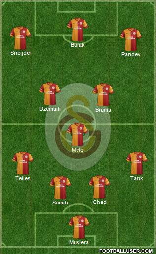 Galatasaray SK Formation 2014