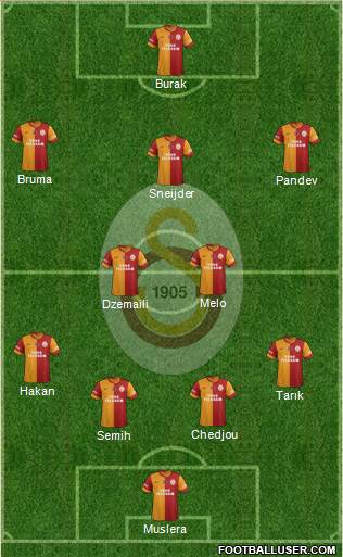 Galatasaray SK Formation 2014