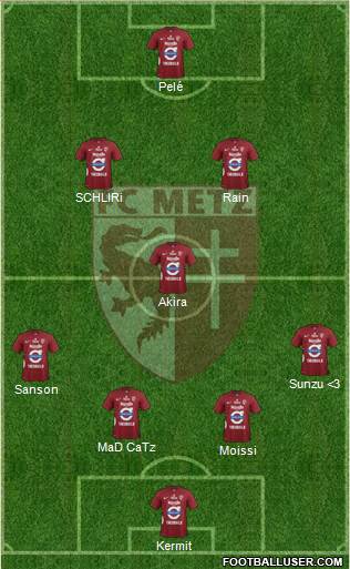 Football Club de Metz Formation 2014