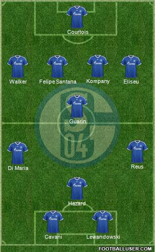 FC Schalke 04 Formation 2014