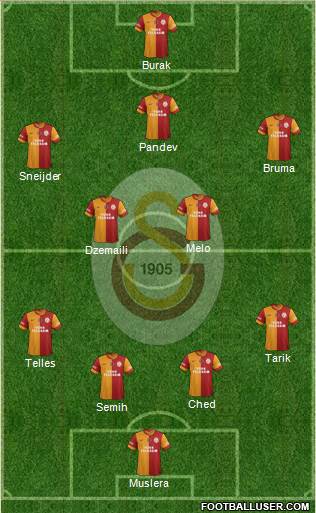 Galatasaray SK Formation 2014