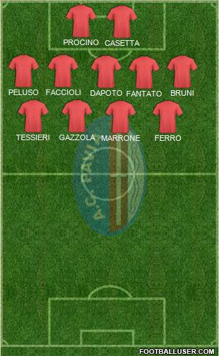 Pavia Formation 2014